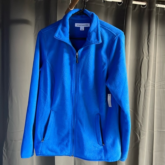 Blue Fleece Zip Jacket - Picture 1 of 4